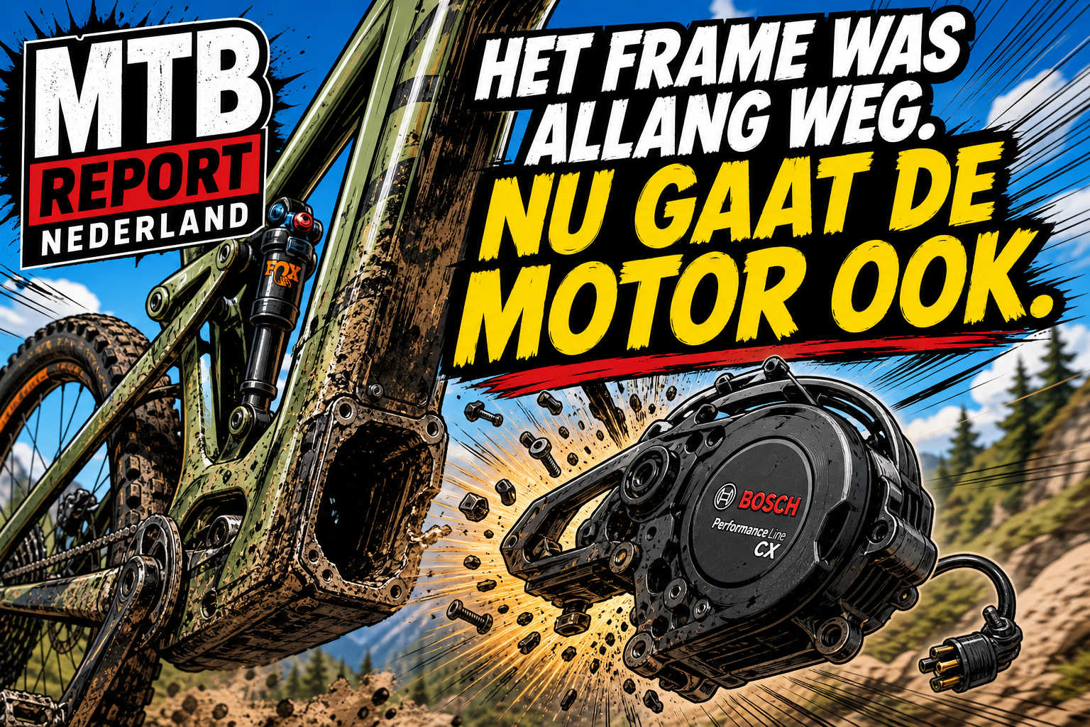 E MTB 2027, Avinox M2S, beste e bike motor, Bosch Performance CX update, e MTB prijzen, Accell faillissement, elektrische mountainbike kopen