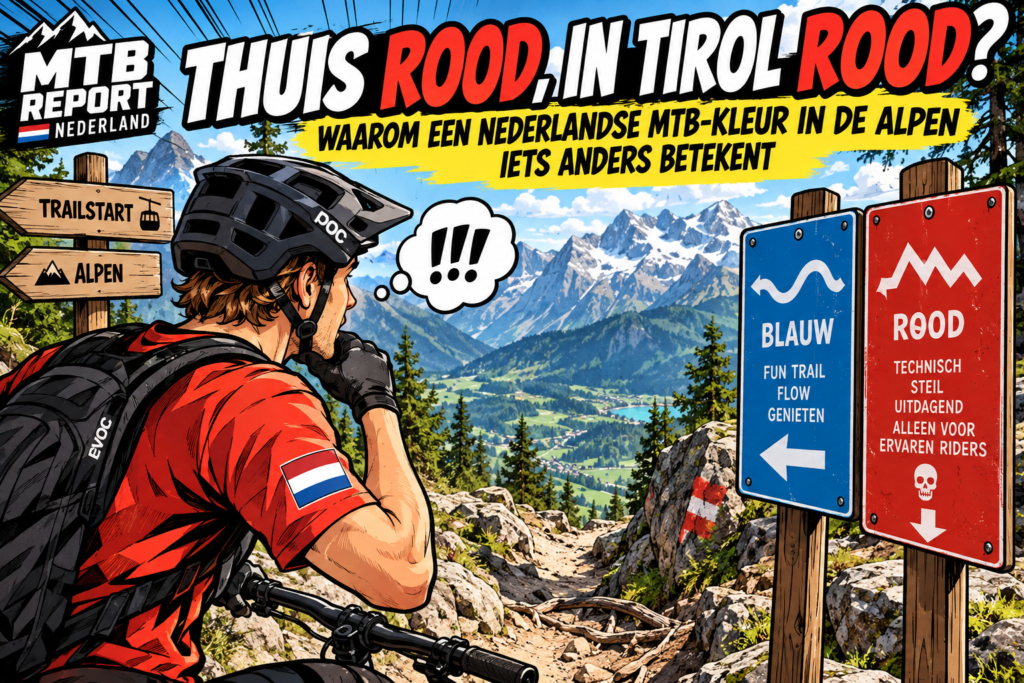 Moeilijkheidsgraad mtb, mtb route kleuren, NTFU kleursysteem, mountainbiken beginners, singletrail schaal